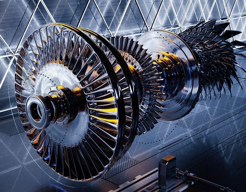 OceanWind Turbine Cluster